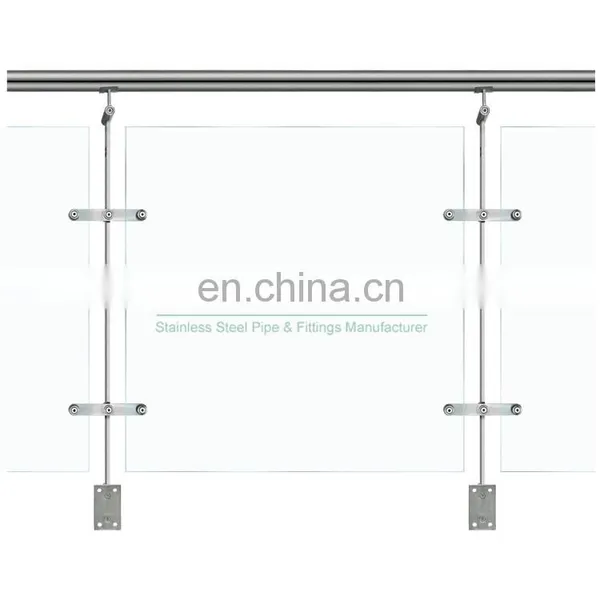New Arrival Indoor Glass Ss Inox 304 316 Balcony Balustrade Railing System Supplier From China photo-3