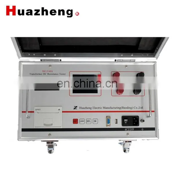 Power Supply AC 220V DC Power Transformer Winding Resistance Tester dc Resistance Meter photo-3