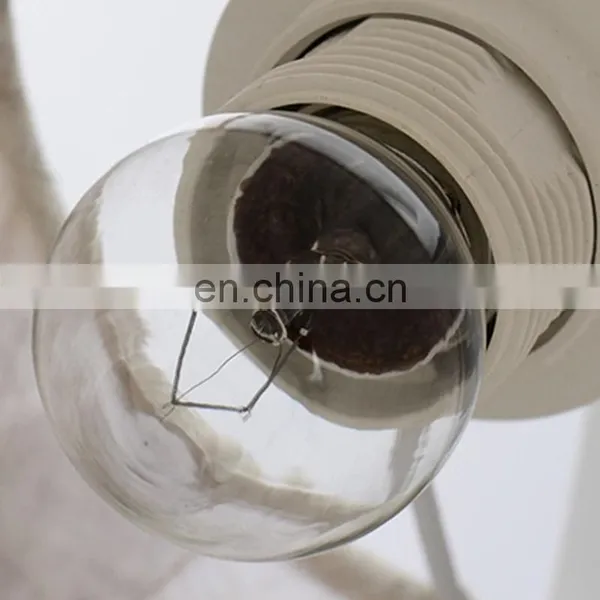 Restaurant Hotel Simple Led Table Lamp Bedroom Bed Warm Table Lamp High-grade Study Room Led Fabric Table Lamp photo-4