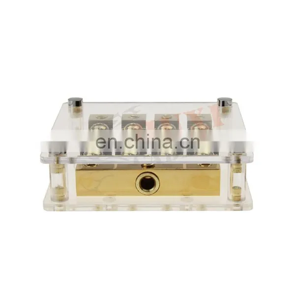 High Quality Clear Cover Automotive Brass Car Fuse Box photo-6