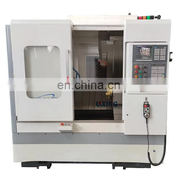 hi Precision Slant Bed Cnc Lathe Mill Live Tooling Milling Combo Turning Center Machine CK46D-8 photo-2