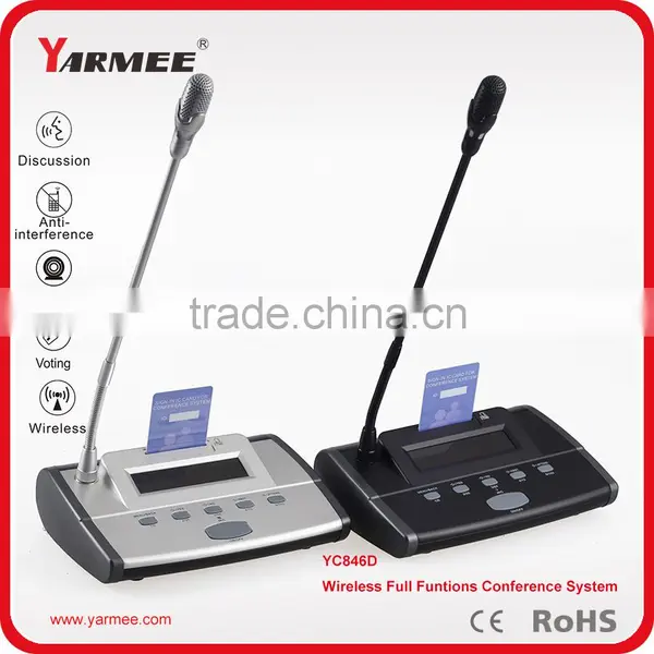 5 Buttons Conference Room Sound System Voting Device photo-2