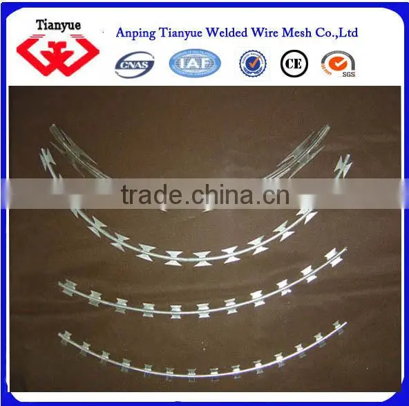 Hot Dipped Galvanized Concertina Razor Wire photo-2