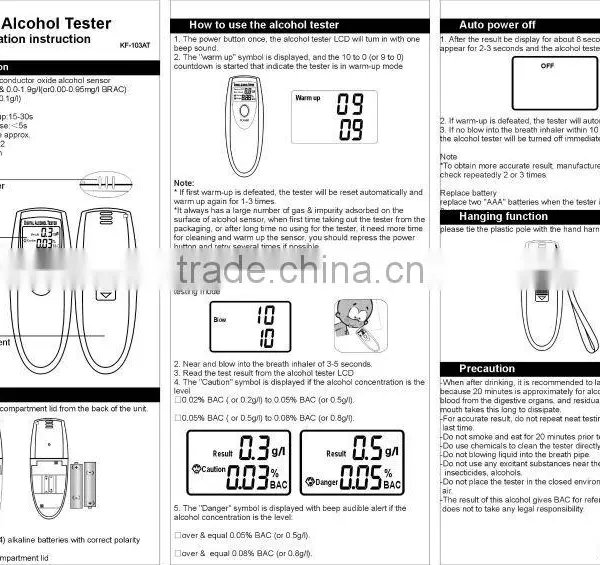 2016 Mini Portable Digital Breath Analyzer,Alcohol Tester,Alcohol Tester Analyzer Detector photo-5