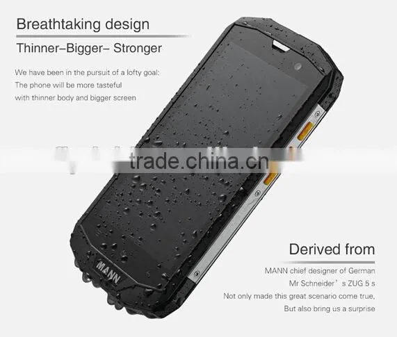 MANN ZUG 5S+ Quad Core 5.0 Inch 2GB RAM/16GB ROM IP67 Waterproof 4G LTE Rugged Smartphone photo-2