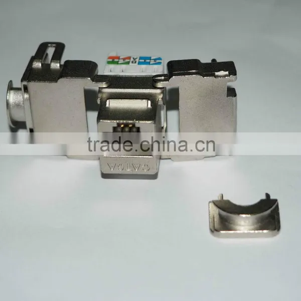 CAT6A Keystone Jack STP Tooless photo-3