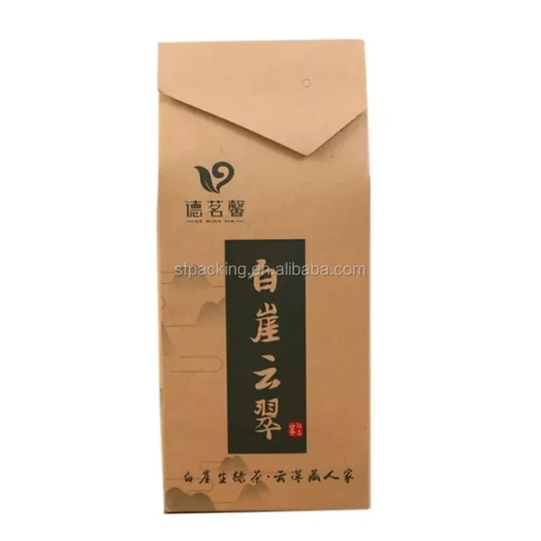 Custom Shopping Packaging Kraft Paper Bags photo-3