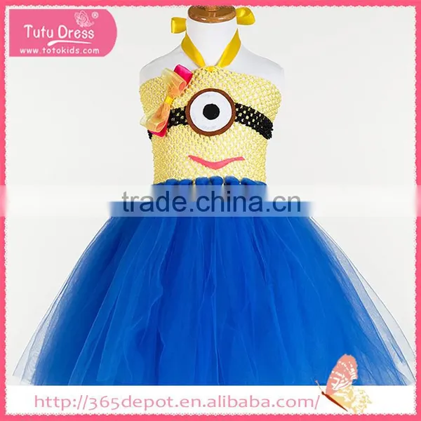 Backless Powder Blue Gentle Tutu Gauze Dress Halloween Costume photo-3
