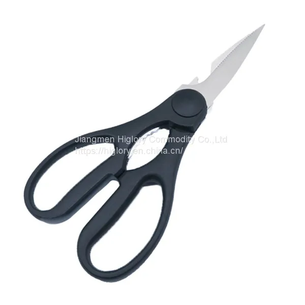 Hot Sell Kitchen Plastic Handle Multipurpose Shears Meat Stainless Steel Scissor photo-2