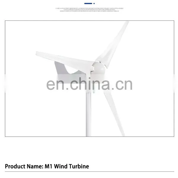 Wind Turbine 100W 200W 300W 400W 500W 12V/24V/48V Horizontal Shaft Generator Small Wind Turbine Price photo-5