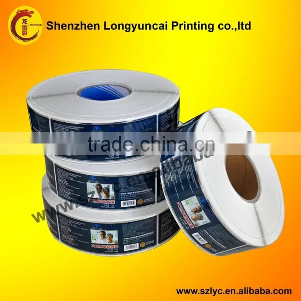 China OEM Printing Factory Glossy Adhesive Sticker Labels With Cheap Price photo-6
