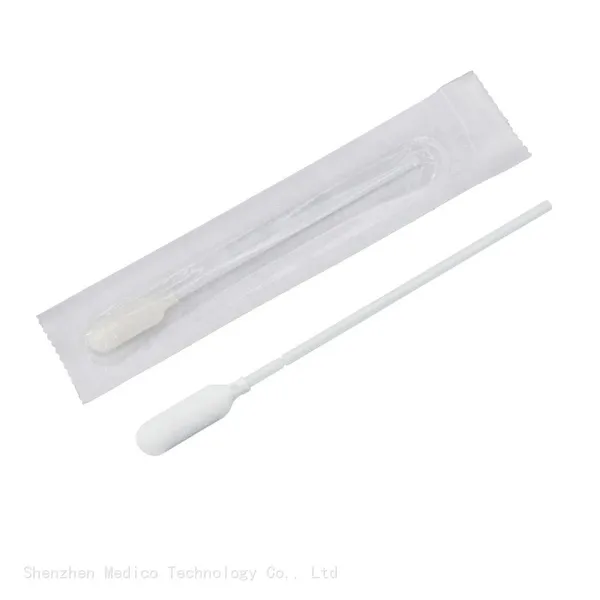 Disposable Medical Sterile Foam Oral Swab for Collecting DNA/RNA Sample photo-2