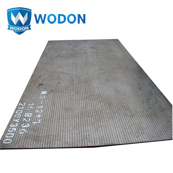 Chromium Carbide Overlay Mild Steel High Wear Resistant High Chromium Steel Plate photo-3