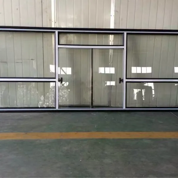 Auto Glass Window with Aluminum Frame and Rubber