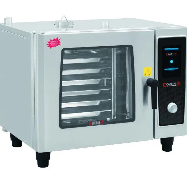 Large Capacity Touch Screen Gas Combi Oven LPG Natural Gas Cooking Oven photo-2