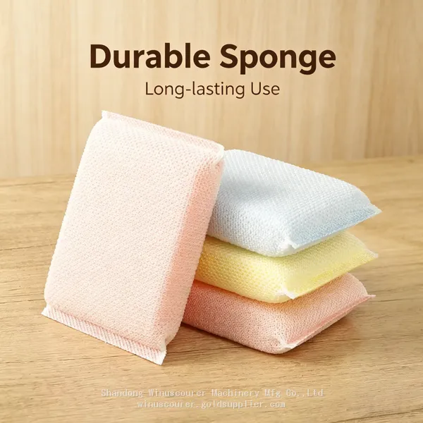Durable Scrub Sponges Reusable Dish Washing Sponges with Long Lifespan