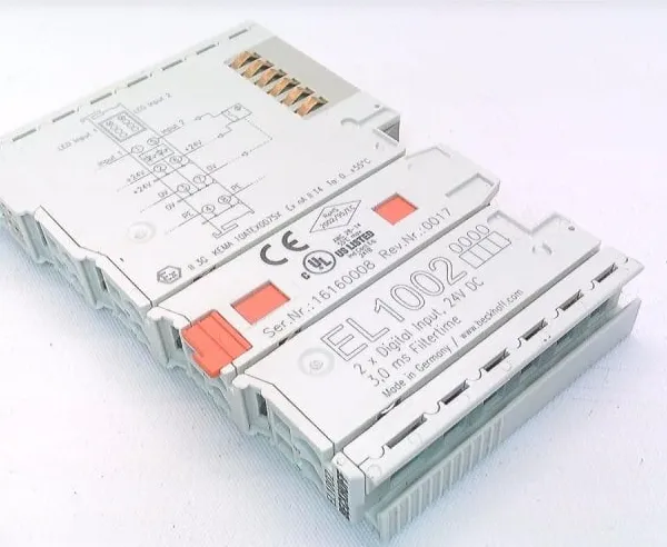 Beckhoff EL1002 EtherCAT Digital Input Terminal 2-Channel Industrial Automation I/O Module for PLC Systems photo-2