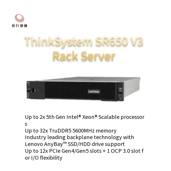 Lenovos ThinkSystem SR650 V3 2U Server | Supports Multiple Operating Systems photo-3