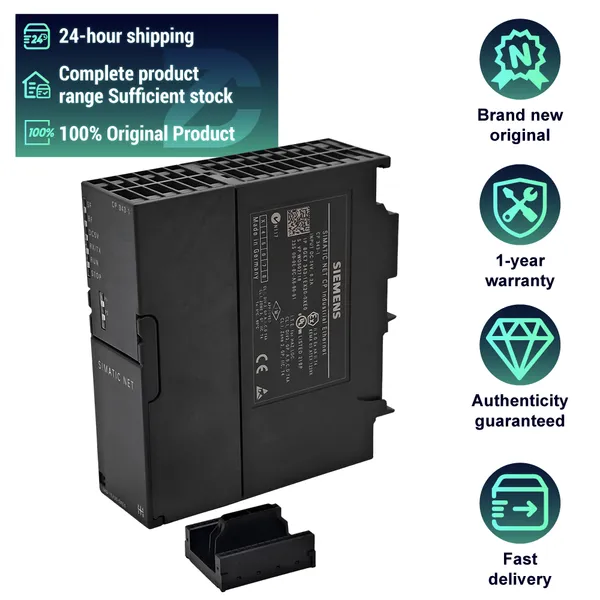 Original Siemens 6GK7343-1EX30-0XE0 CP343-1 SIMATIC S7-300 Ethernet Communication Processor PLC Module photo-3