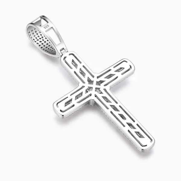 Shining Star Jewelry Factory Hip Hop Style Men Luxury Diamond Cross Pendant photo-3