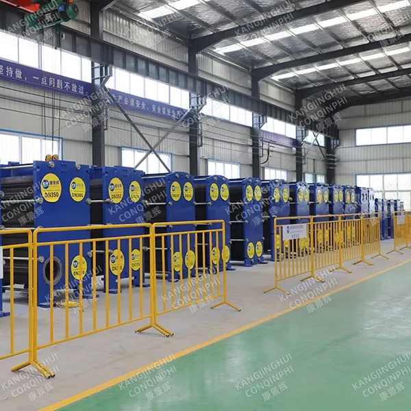 High Energy Efficiency Plate Heat Exchanger, DN50 Flange Connection, 304SS, 1.6MPa Industrial Grade photo-5