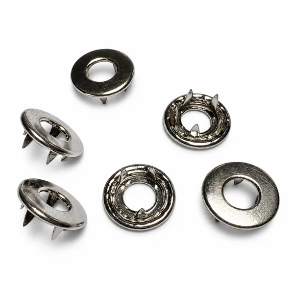 Automatic Riveting Compatible 222# 10mm Cap or Open Hole Snap Buttons, Uniform Size Tolerance photo-2