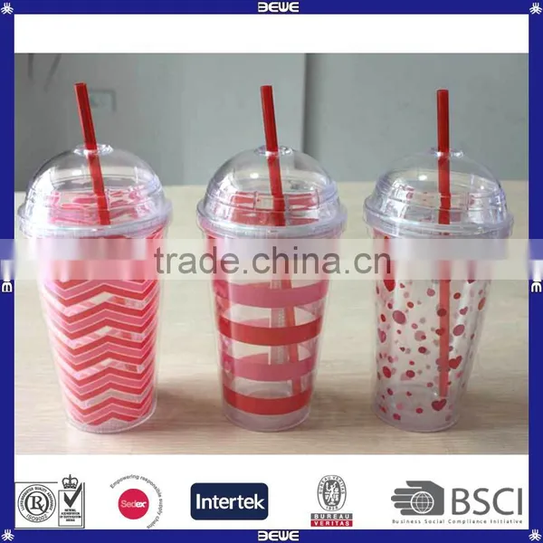 Hot Sell Customized Double Wall Plastic Tumbler for Sale photo-6