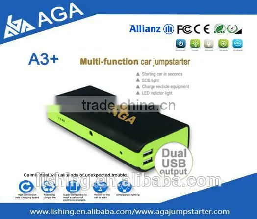 AGA A3 Plus 12v Jump Starter Portable Power Supply and Emergency Jump Starter Kit photo-2