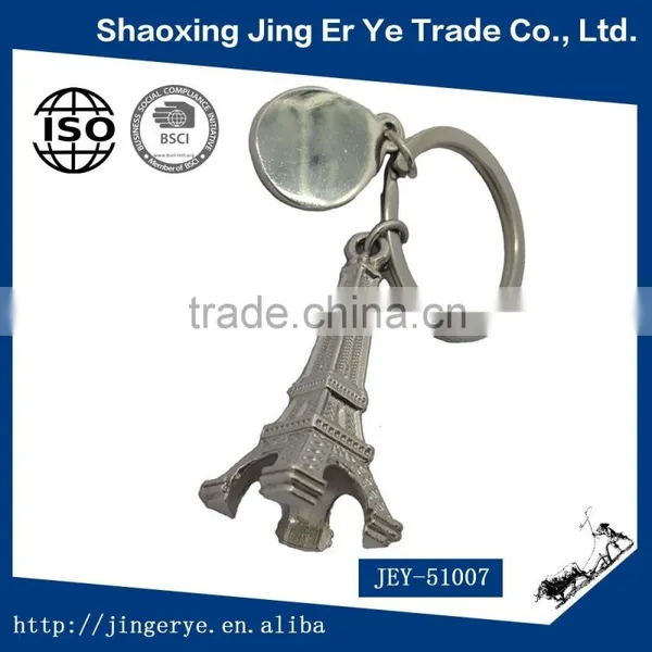 Wholesale Cheap Metal 3d MIni Eiffel Tower Shaped Key Rings photo-2