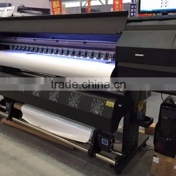 Factory Price 1.8m Solvent Digital Printer With Dx5 Head for Sticker Printing photo-2