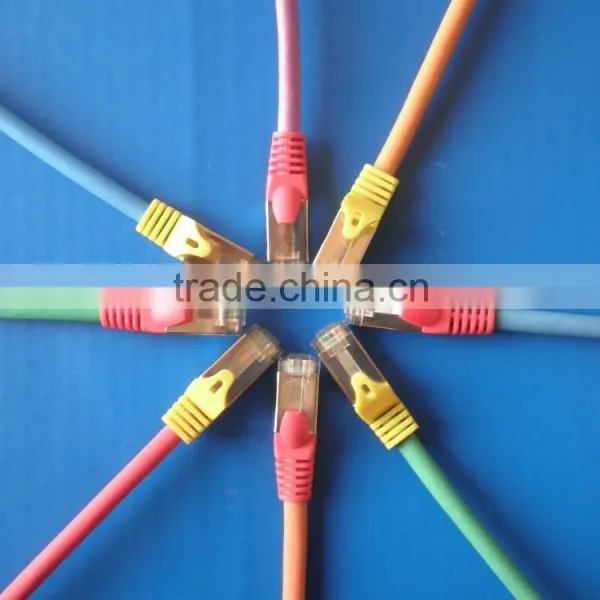 2015 High Performance Fluke Test Booted Rj45/rj45 LSOH Cat6a photo-4