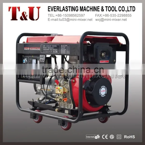 10KW CE Approved Air Cooled Diesel Generator Open Type Diesel Generator Quality Choice
