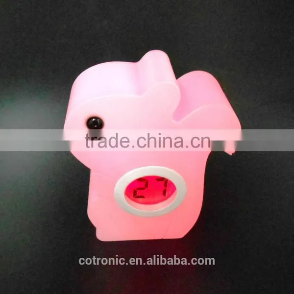Baby Room Thermometer Color Changing LED Night Light photo-6
