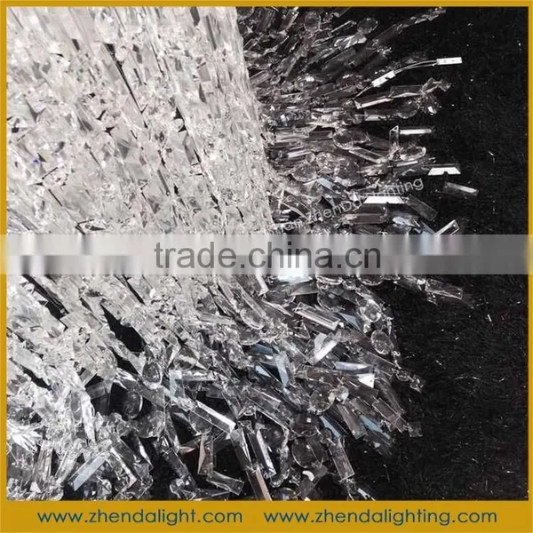 Eyeball-catching Gorgeous Pillar Project Lighting &High Quality Crystal Pendant Light photo-3