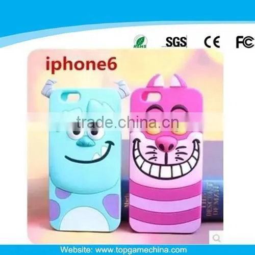 Tiger Animal Silicone Case for 4G/5G/S3/S4/S5/NOTE2/NOTE3/ 6G/6GPLUS Etc photo-3