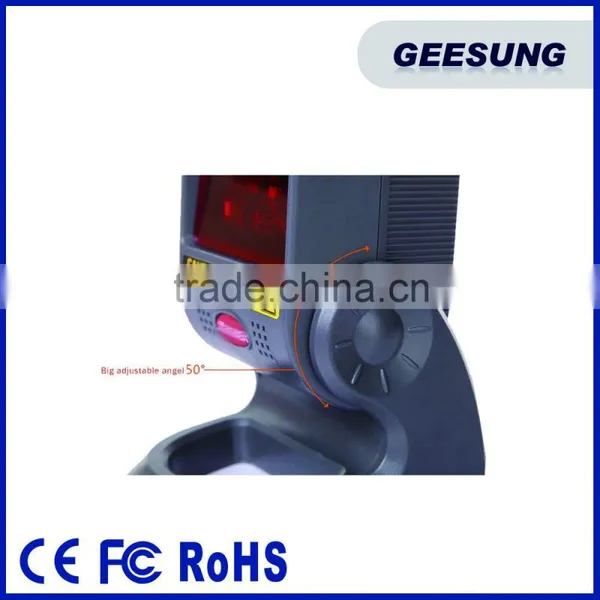1400 Scans Speed USB/COM/PS/2 Port Hands-Free Laser Scanner photo-3