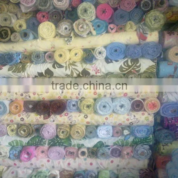Polyester Cotton Stock Print Fabric photo-2