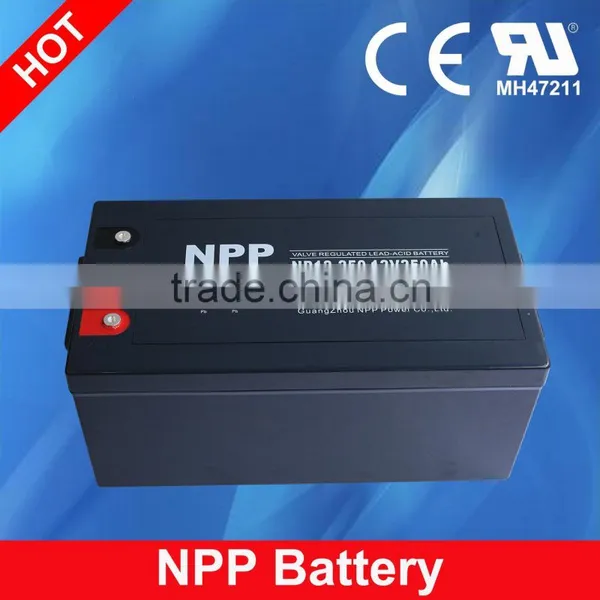 12v250ah Deep Cycle Storage Battery Rechargeable for Ups photo-2