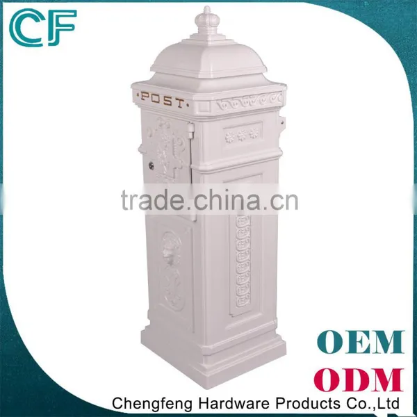 The Most Popular Style In Europe Wholesale Residential Outdoor Garden Cast Aluminum Mailboxes From China photo-4