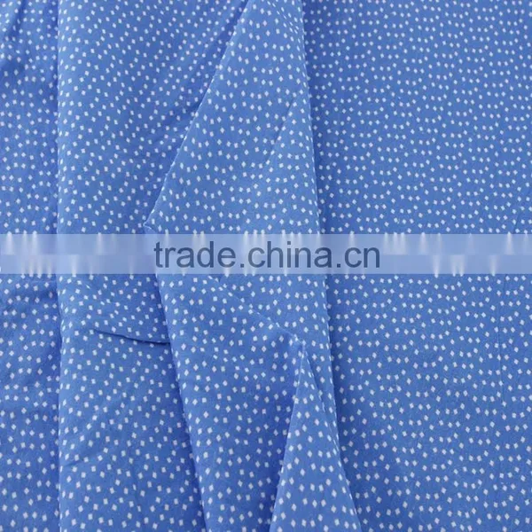 High Quality Product of Woven Textile Poplin Cotton Fabric Printed Dots photo-3