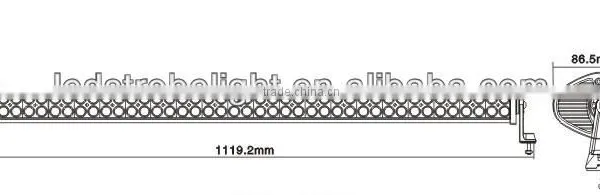 41.5 Inch LED Light Bar 240W LED Driving Light Bar , LED Offroad Light Bars photo-3