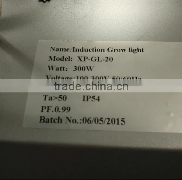 For Sale Hydroponic Medical Plant Bi-spectrum Induction Grow Light 300w photo-4