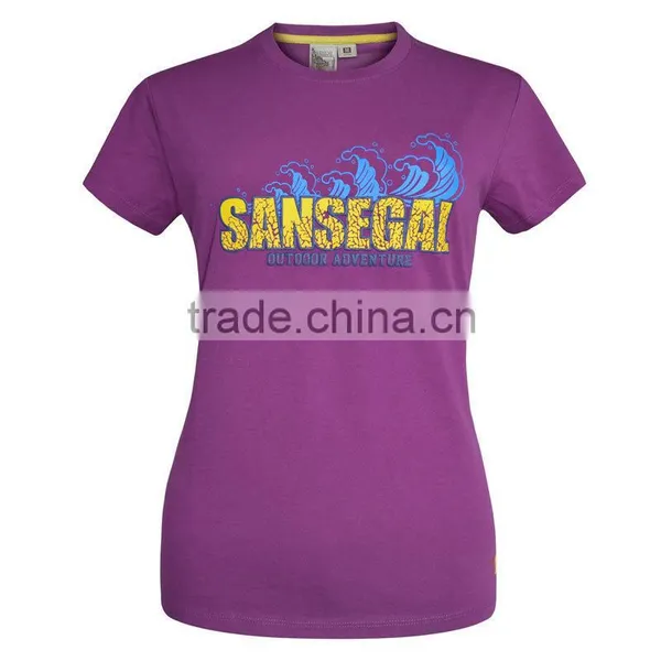 High Quality Cotton Plain T-shirts , Wholesale T-shirts Women photo-4