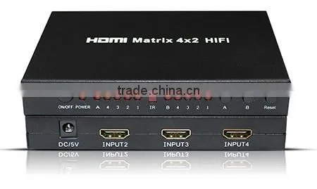 Ultra HD 4K2K and 3D Supported HDMI True Matrix 4X2 photo-4