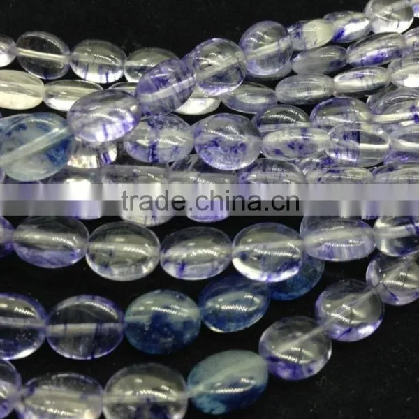 Whole Sale Price 10*8*5mm Blue Cherry Quartz Oval Beads 16''L/strand Natural Stone Beads Gemstone Semi-Precious Stone&Gemstone photo-2