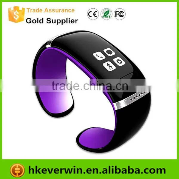 2015 Hot Sale Smart Design OLED Bluetooth 4.0 Bracelet Watch With Call ID Display/Answer L12S photo-3