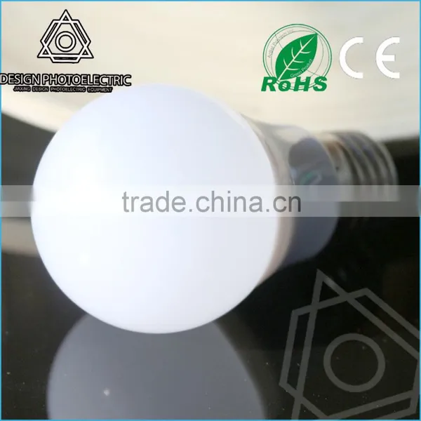 Plastic Coated Aluminum A60 E27 Led Glass Bulb photo-5