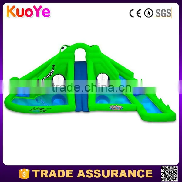 Commerial Grade Factory Price Double Lane Inflatable Water Slide for Sale photo-2