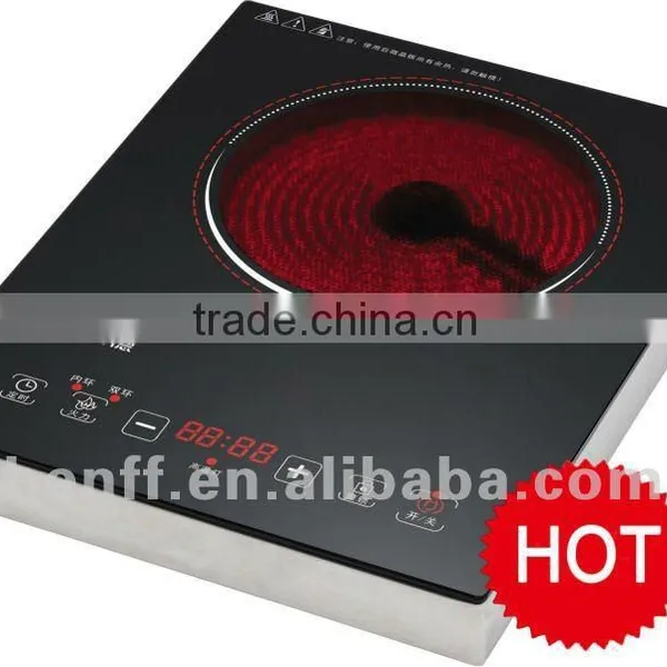 Aluminum Alloy 2000w Housing 4 Digital Display Pallet Stoves Ceramic Multi Cooker photo-4