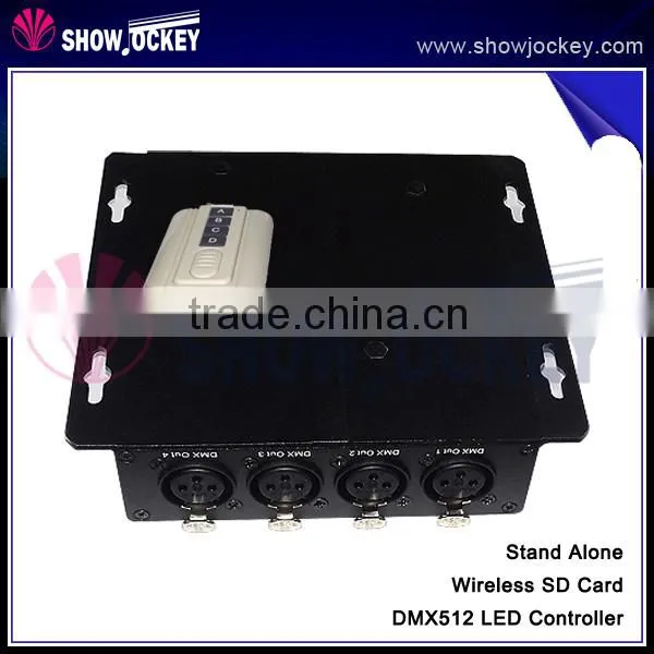 Professional Programable DMX512 LED Pixel SD Card Controller photo-2